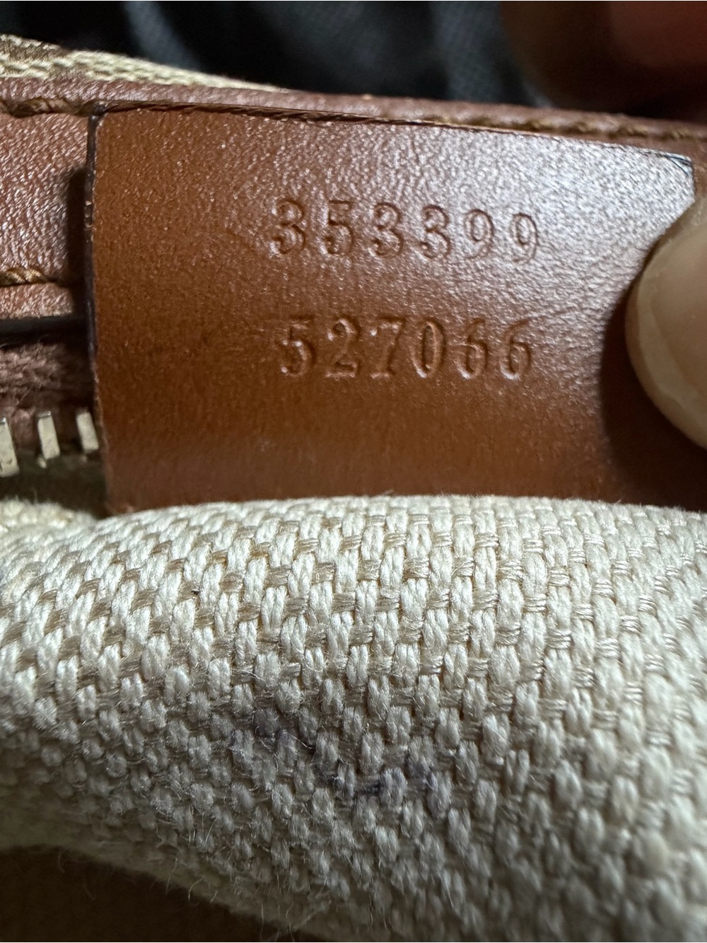 Gucci Pre-Owned Authentic Hobo Bag Monogram Canvas - callouts! - Picture 4 of 9